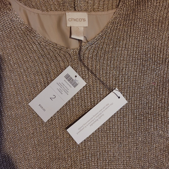 NWT Chico's long sleeve pullover shirt women's 2XL - Picture 2 of 4